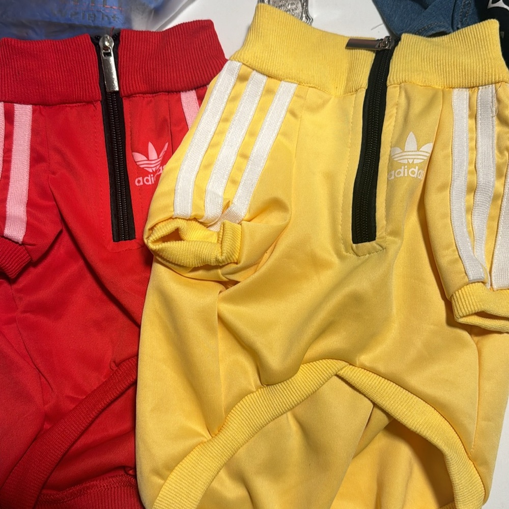 Vibrant Yellow and Red doggie shirts - Picture 2 of 2